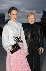 SARAH PAULSON at Louis Vuitton Womenswear FW24-25 Fashion Show at Paris Fashion Week 03/05/2024