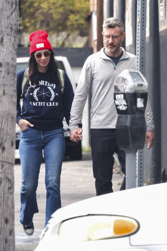 SARAH SILVERMAN and Rory Albanese Out for Lunch in Los Angeles 03/16/2024