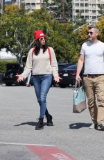 SARAH SILVERMAN and Rory Albanese Out Shopping and Visiting Shoe Repair Shop in Los Angeles 03/12/2024