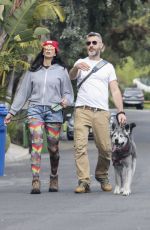 SARAH SILVERMAN and Rory Albanese Walks with Their Dogs in Los Angeles 03/03/2024