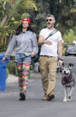 SARAH SILVERMAN and Rory Albanese Walks with Their Dogs in Los Angeles 03/03/2024