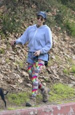 SARAH SILVERMAN Out Walk with Her Dogs and Friend in Los Feliz 03/22/2024