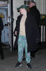 SARAH SNOOK Leaves The Royal Haymarket Theatre in London 03/16/2024