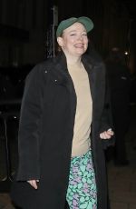 SARAH SNOOK Leaves The Royal Haymarket Theatre in London 03/16/2024