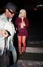 SAWEETIE Arrives at a Nightclub in Paris 03/01/2024