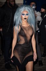 SAWEETIE at Mugler Womenswear Fall/Winter 2024-2025 Show at Paris Fashion Week 03/03/2024