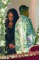 SAWEETIE Leaves a Dinner in Los Angeles 03/30/2024
