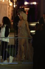 SAWEETIE Leaves Vanity Fair Oscar Party in Beverly Hills 03/10/2024