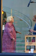 SCARLETT JOHANSSON Directs at an Apple Store for Eleanor the Great in New York 03/18/2024