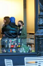 SCARLETT JOHANSSON Directs at an Apple Store for Eleanor the Great in New York 03/18/2024