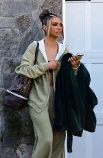 SCHEANA SHAY Leaves Her New Home in Los Angeles 03/17/2024