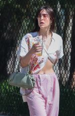SCOUT WILLIS Out with Her Dog in Los Angeles 03/08/2024