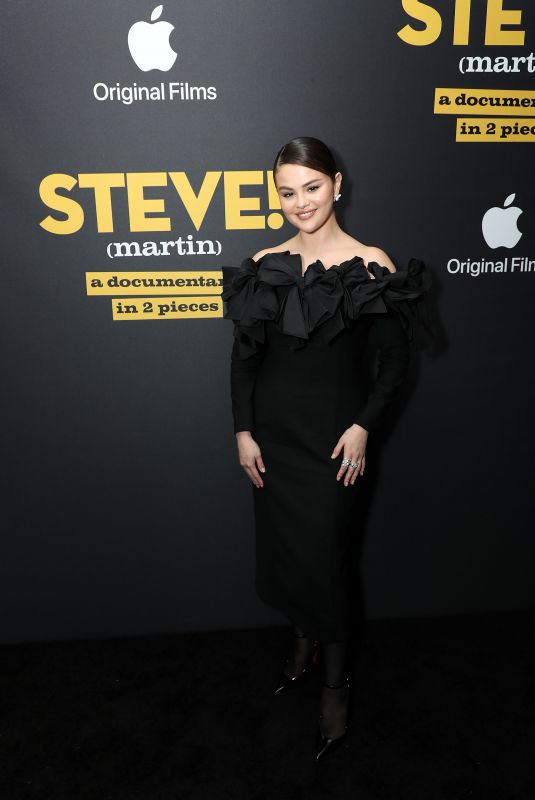 SELENA GOMEZ at STEVE! (Martin): A Documentary in 2 Pieces Premiere in New York 03/29/2024
