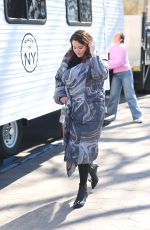 SELENA GOMEZ on the Set of Only Murderers in the Building in New York 03/12/2024