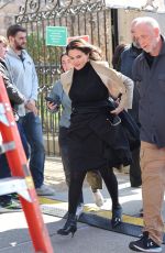 SELENA GOMEZ on the Set of Only Murderers in the Building in New York 03/12/2024