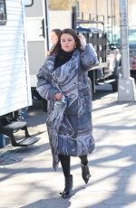 SELENA GOMEZ on the Set of Only Murderers in the Building in New York 03/12/2024