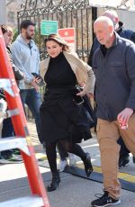 SELENA GOMEZ on the Set of Only Murderers in the Building in New York 03/12/2024