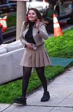 SELENA GOMEZ on the Set of Only Murders in the Building Season 4 in Los Angeles 03/02/2024
