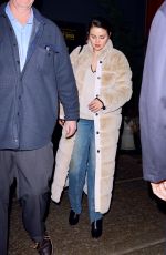 SELENA GOMEZ Out for Dinner in New York 03/14/2024