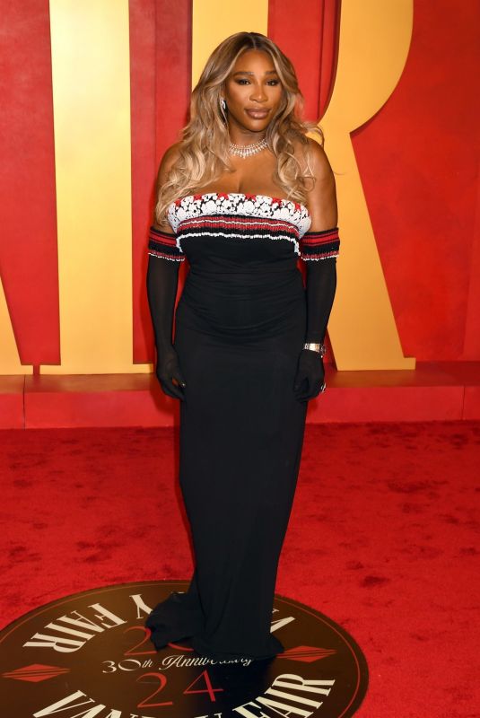 SERENA WILLIAMS at Vanity Fair Oscar Party in Beverly Hills 03/10/2024