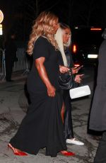 SERENA WILLIAMS Leaves Valentino Aafterparty at Paris Fashion Week 03/03/2024