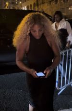 SERENA WILLIAMS Night Out in Paris 03/01/2024