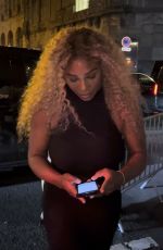 SERENA WILLIAMS Night Out in Paris 03/01/2024