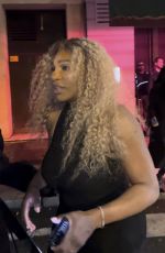 SERENA WILLIAMS Night Out in Paris 03/01/2024