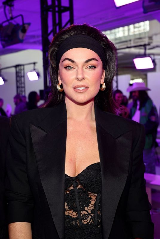 SERINDA SWAN at Pamella Roland Fashion Show at New York Fashion Week 02/12/2024