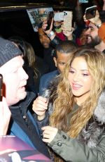 SHAKIRA Arrives Back at Her Hotel in New York 03/25/2024