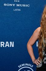 SHAKIRA at Launch of Her Album Las Mujeres Ya No Lloran at Hard Rock Live in Hollywood 03/21/2024