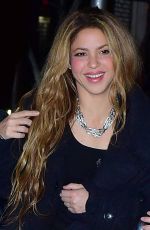 SHAKIRA Night Out in New York 03/30/2024
