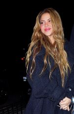 SHAKIRA Night Out in New York 03/30/2024