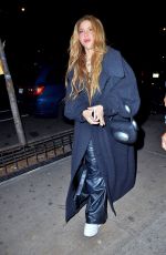 SHAKIRA Night Out in New York 03/30/2024