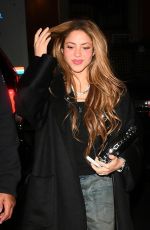 SHAKIRA Out for Dinner at BondSt Japanese Restaurant in New York 03/28/2024
