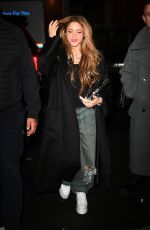 SHAKIRA Out for Dinner at BondSt Japanese Restaurant in New York 03/28/2024