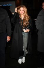 SHAKIRA Out for Dinner at BondSt Japanese Restaurant in New York 03/28/2024
