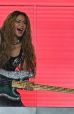 SHAKIRA Performs Live at Time Square in New York 03/26/2024