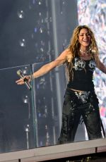 SHAKIRA Performs Live at Time Square in New York 03/26/2024