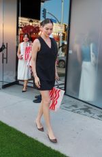 SHANINA SHAIK Leaves Miss Dior Event in West Hollywood 03/07/2024