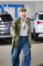 SHARON STONE Out and About in Los Angeles 03/16/2024