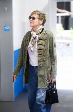 SHARON STONE Out and About in Los Angeles 03/16/2024