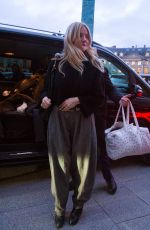 SIENNA MILLER Arrives at Ritz Hotel in Paris 02/28/2024