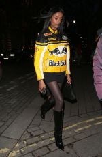 SIMONE ASHLEY Arrives at Gala Performance Afterparty for Cabaret at the Kit Kat Club in London 03/28/2024