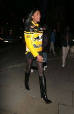SIMONE ASHLEY Arrives at Gala Performance Afterparty for Cabaret at the Kit Kat Club in London 03/28/2024