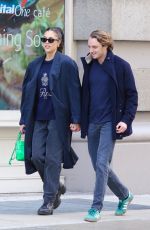 SISTINE STALLONE Out with a Friend in New York 03/18/2024