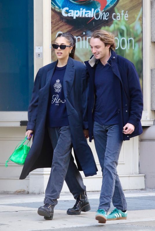 SISTINE STALLONE Out with a Friend in New York 03/18/2024