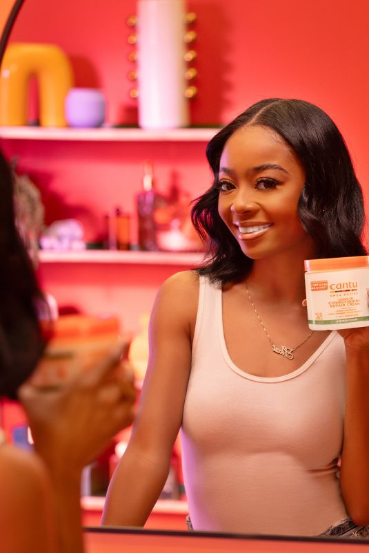 SKAI JACKSON for Cantu Beauty, 2024