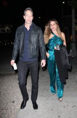 SOFIA VERGARA and Justin Saliman Arrives at Kylie Jenner