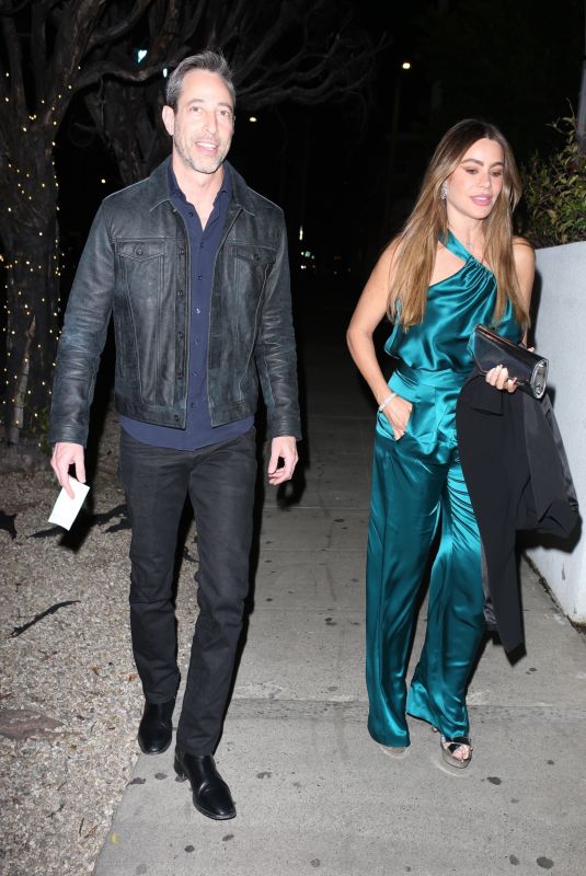 SOFIA VERGARA and Justin Saliman Arrives at Kylie Jenner
